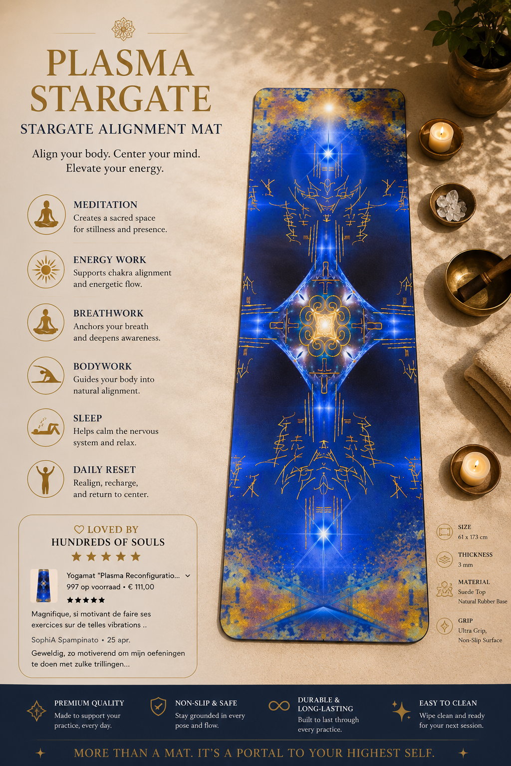 Plasma Stargate Alignment Mat