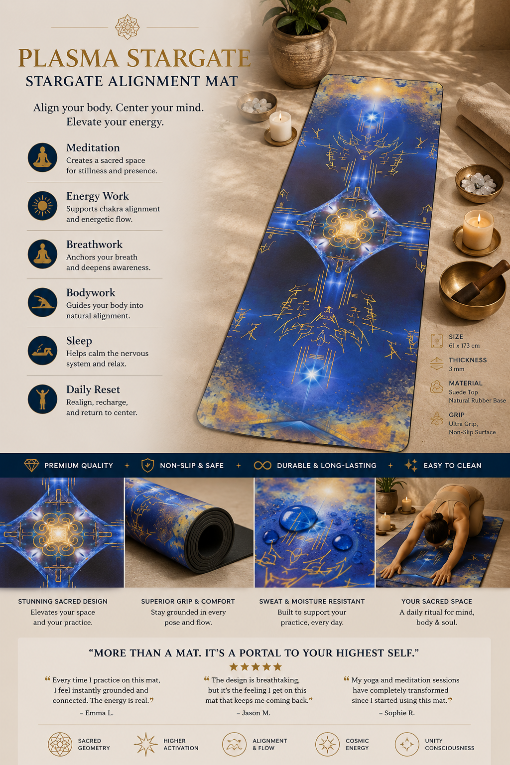 Plasma Stargate Alignment Mat