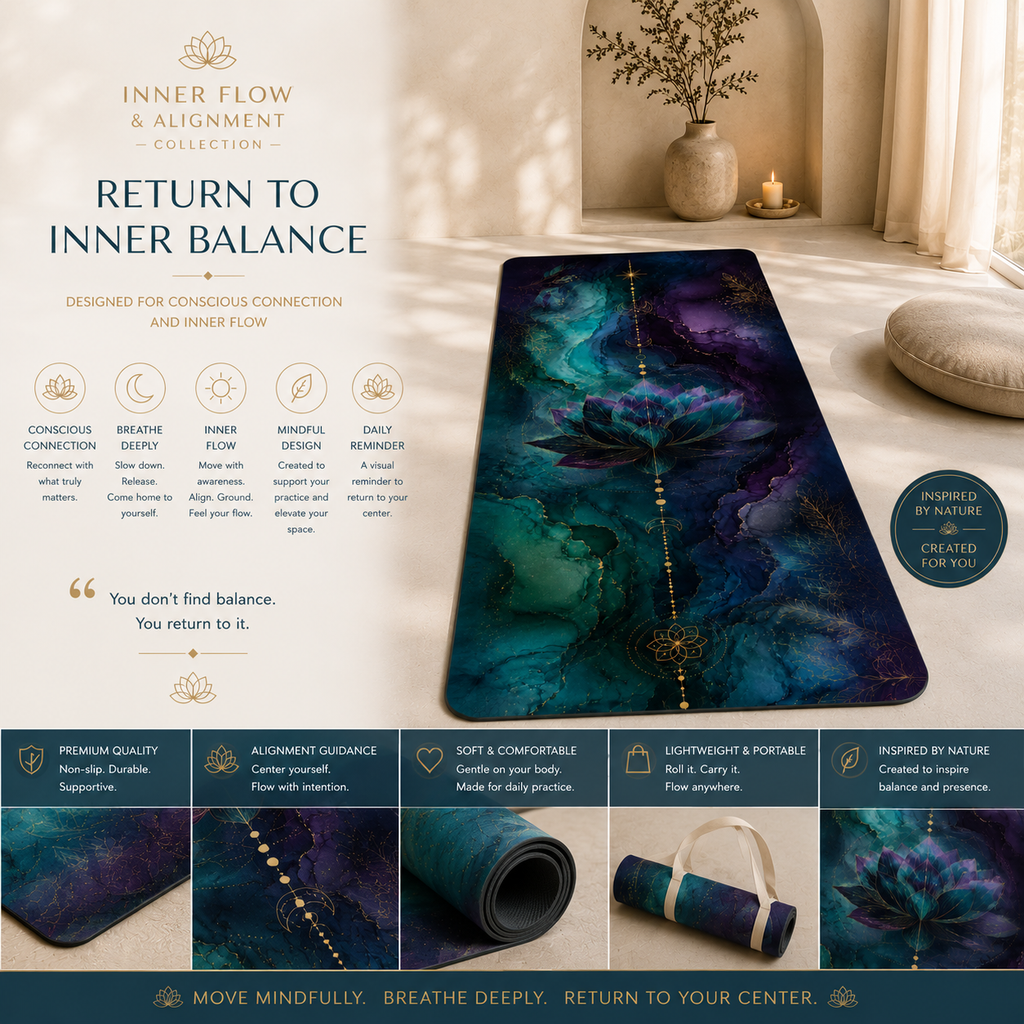 Cosmic Lotus Stargate Alignment Mat