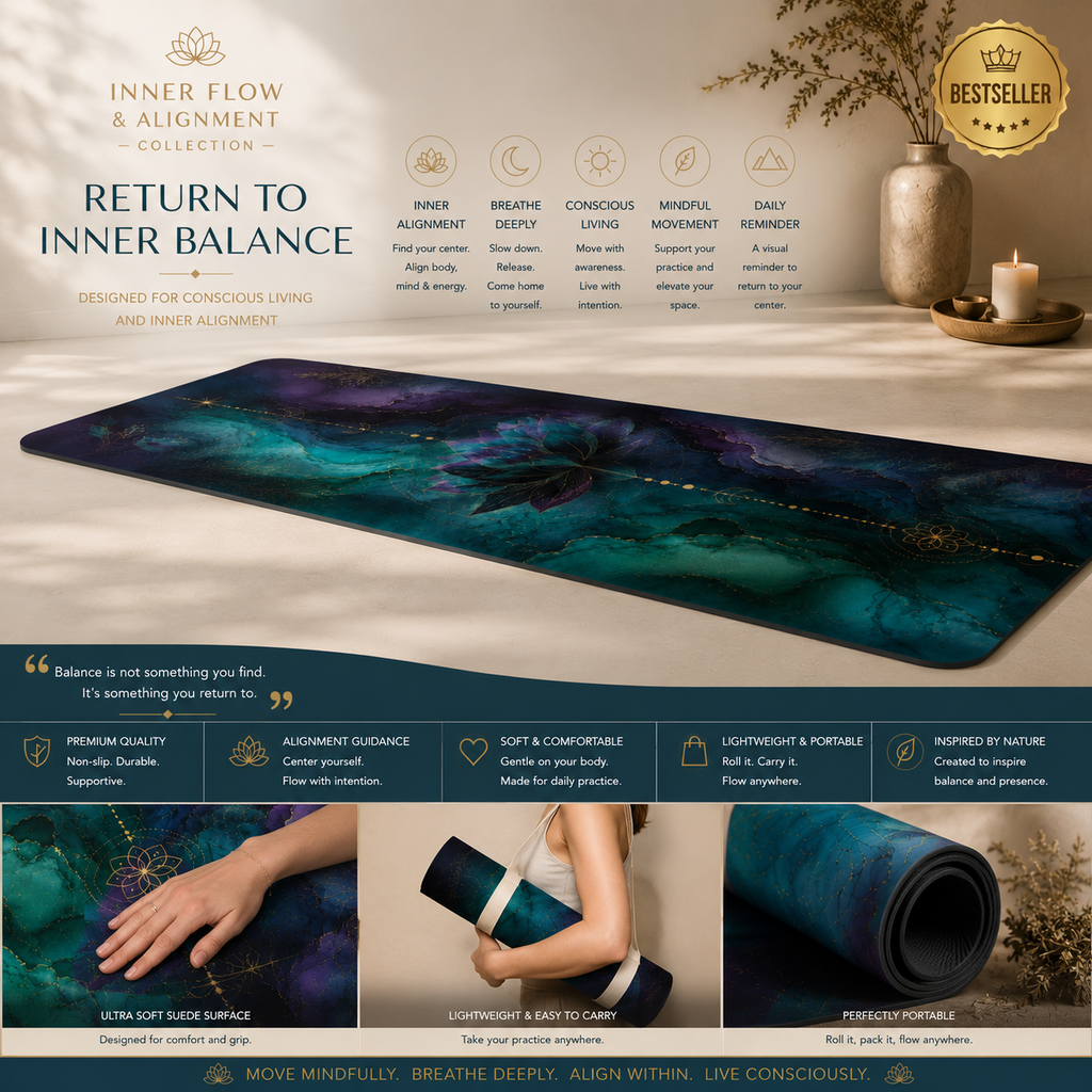 Cosmic Lotus Stargate Alignment Mat
