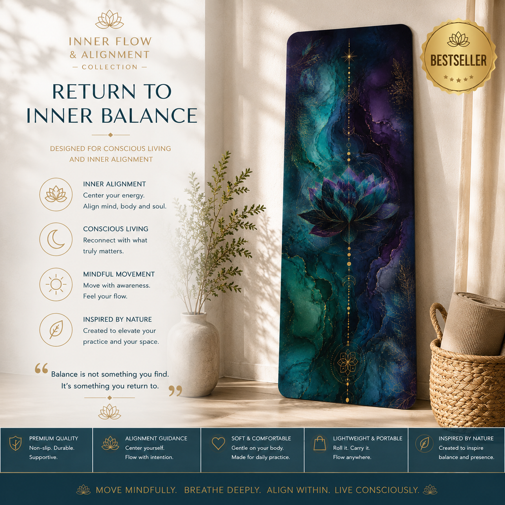 Cosmic Lotus Stargate Alignment Mat