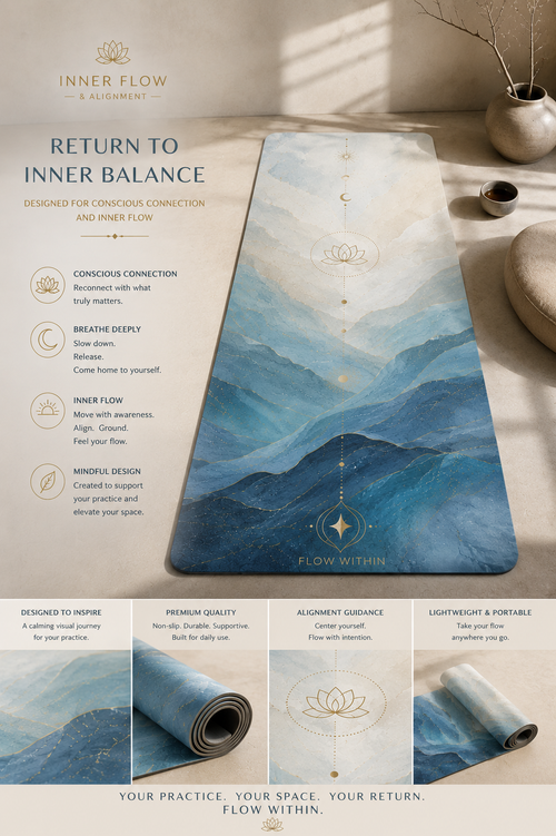 Inner Flow in Blue Stargate Alignment Mat