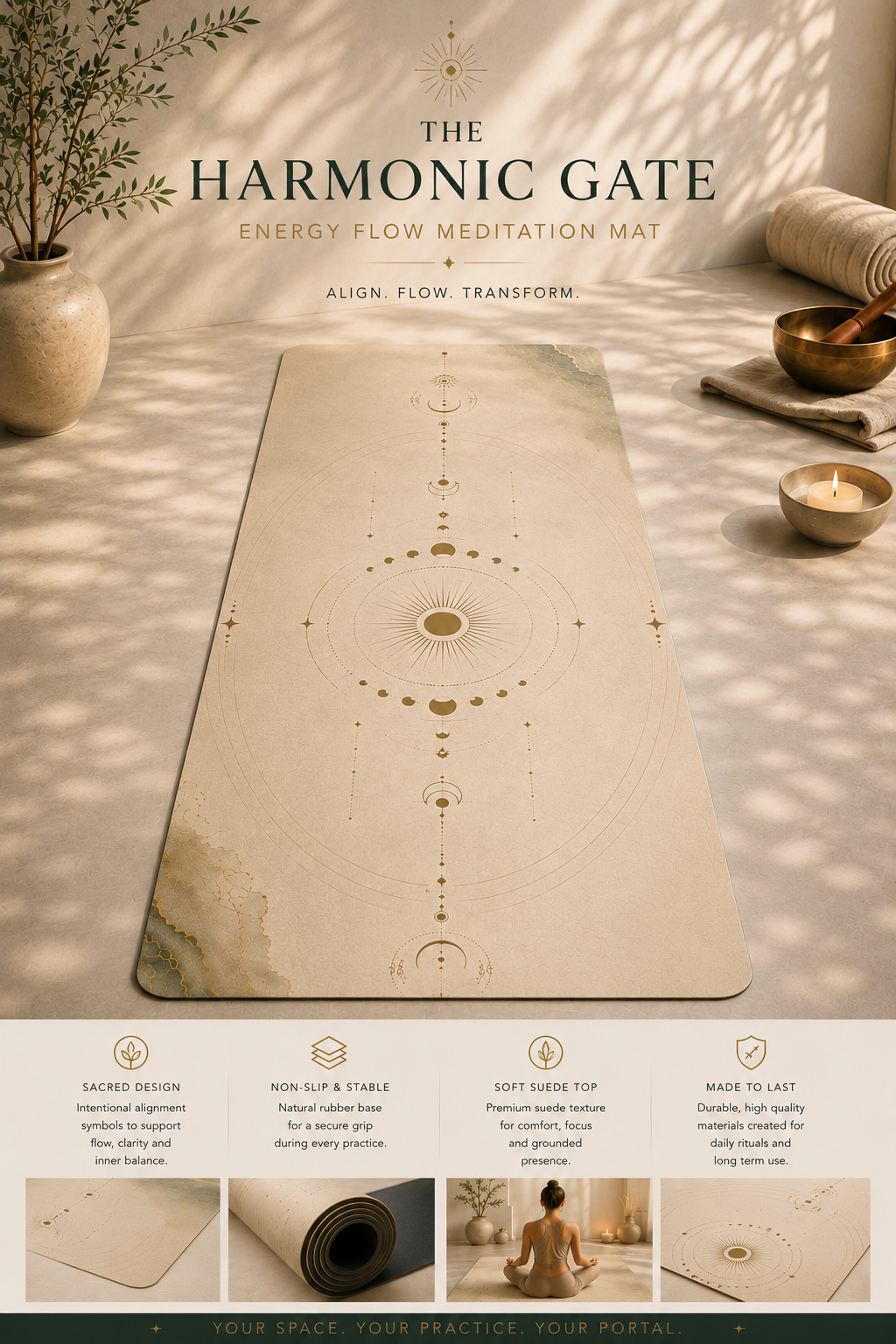 The Stillpoint Stargate Alignment Mat | The Alignment Studio