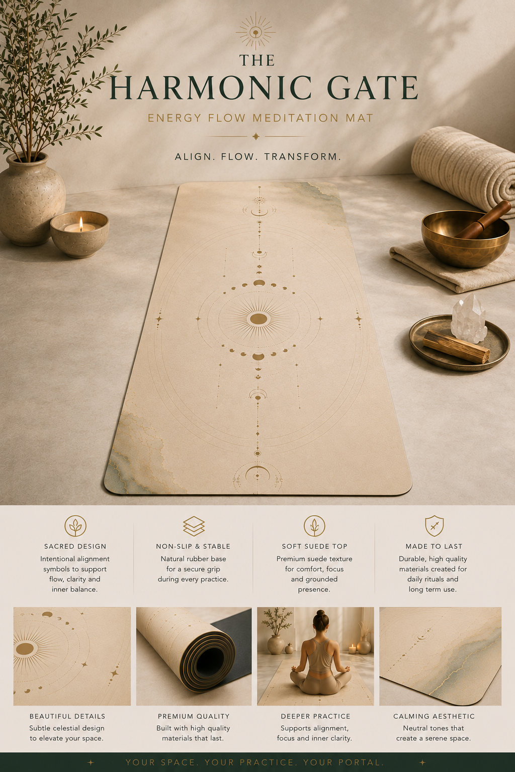 The Stillpoint Stargate Alignment Mat | The Alignment Studio